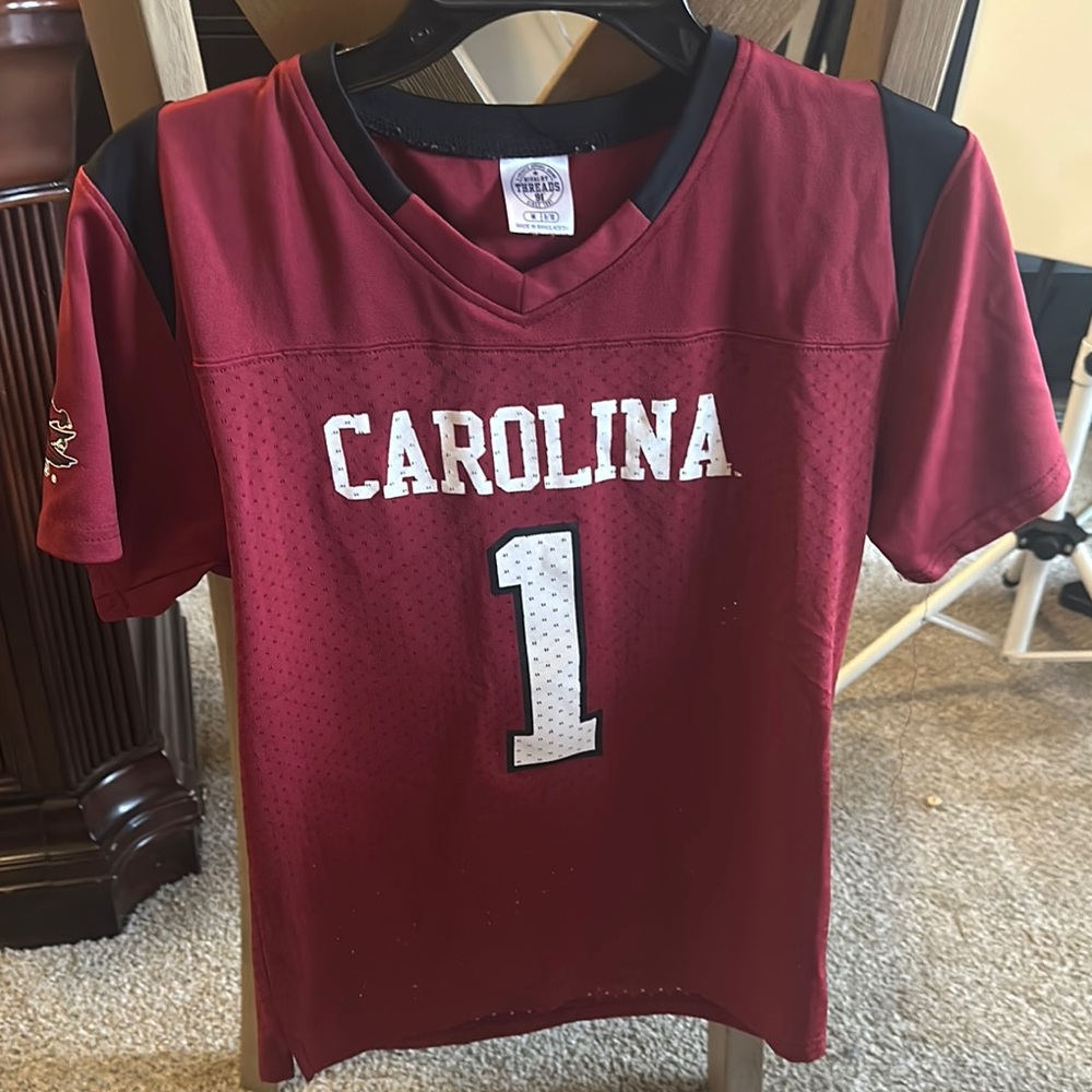 Rivalry Threads Red and Black Jersey Top